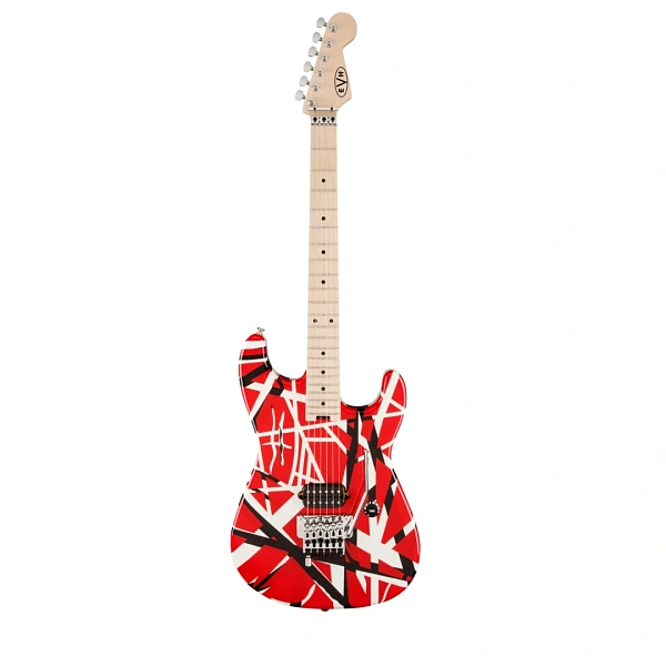 Электрогитара EVH Striped Series R/B/W MN