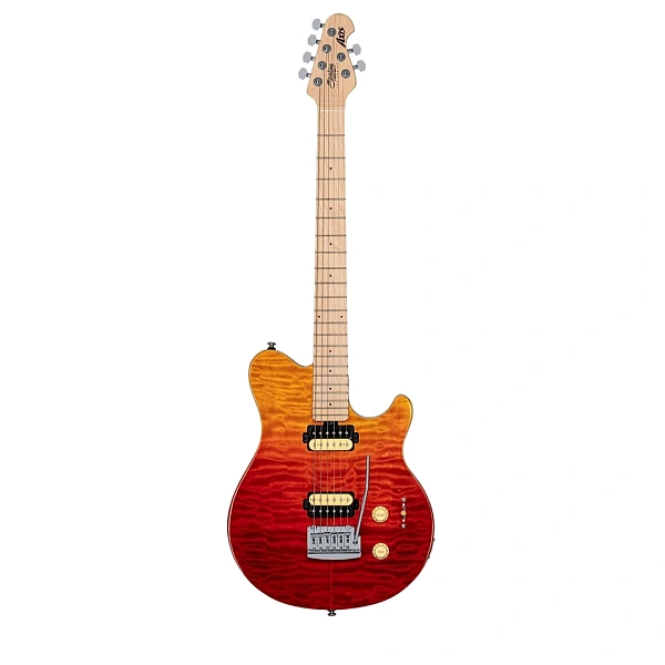 Электрогитара Sterling by MusicMan Axis AX3QM Quilted Maple Spectrum Red