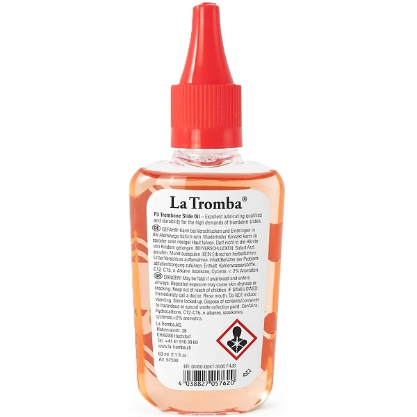 Масло для кулисы La Tromba P3 Trombone Slide Oil