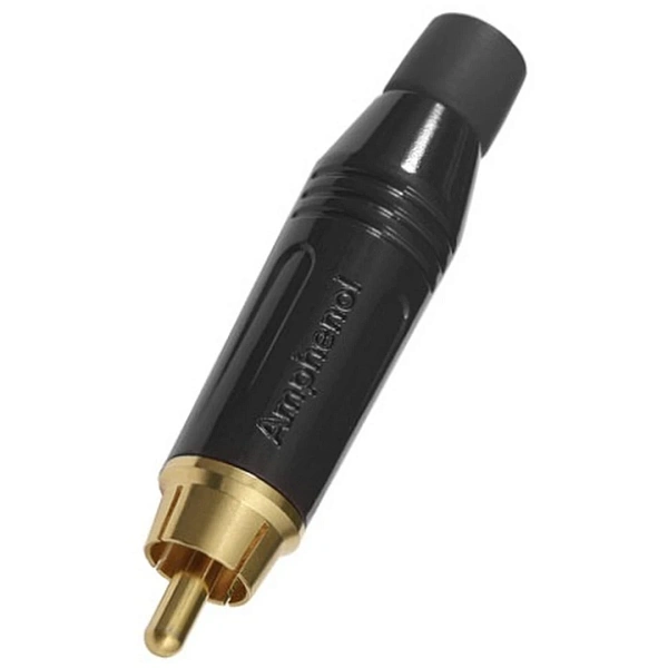 Разъём RCA Amphenol ACPR-BLK