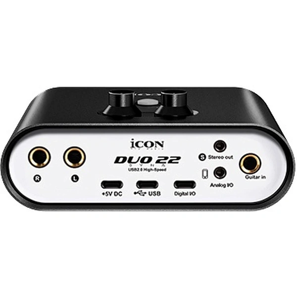 Аудиоинтерфейс iCON Duo22 Dyna White