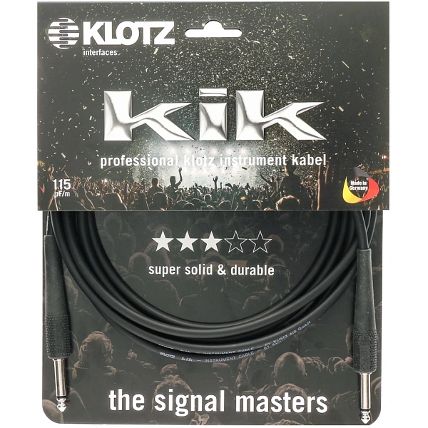 Инструментальный кабель Klotz KIK2.0PPSW