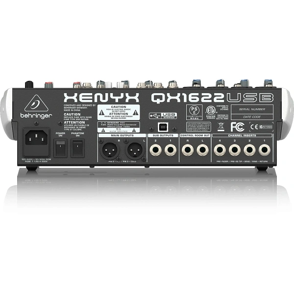 Микшерный пульт Behringer QX1622USB