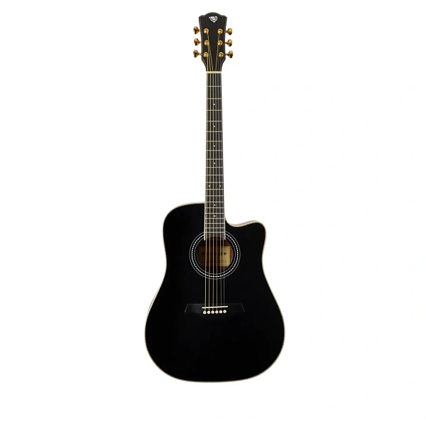 Акустическая гитара Rockdale Aurora D7 C BK Satin