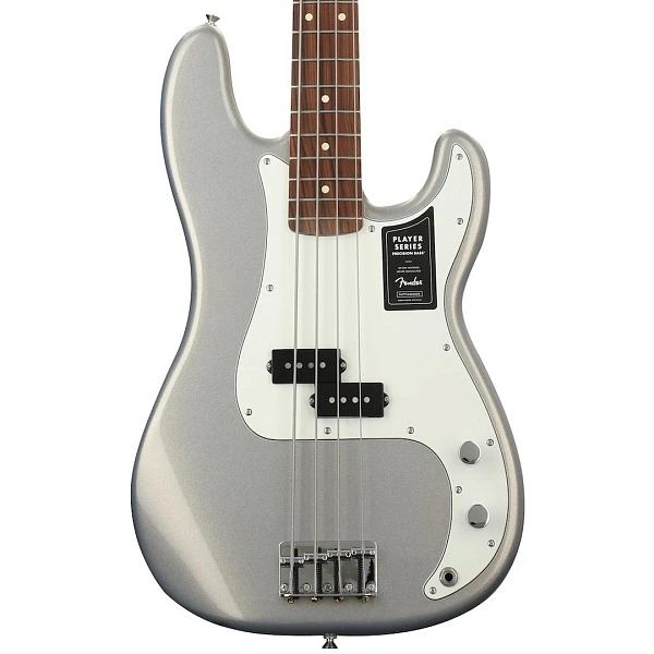 Бас-гитара Fender Player Precision Bass PF Silver