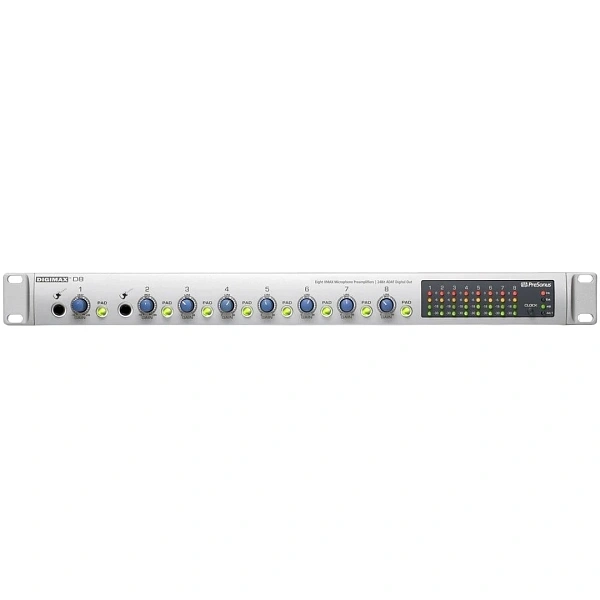 Предусилитель для микрофона PreSonus DigiMax D8