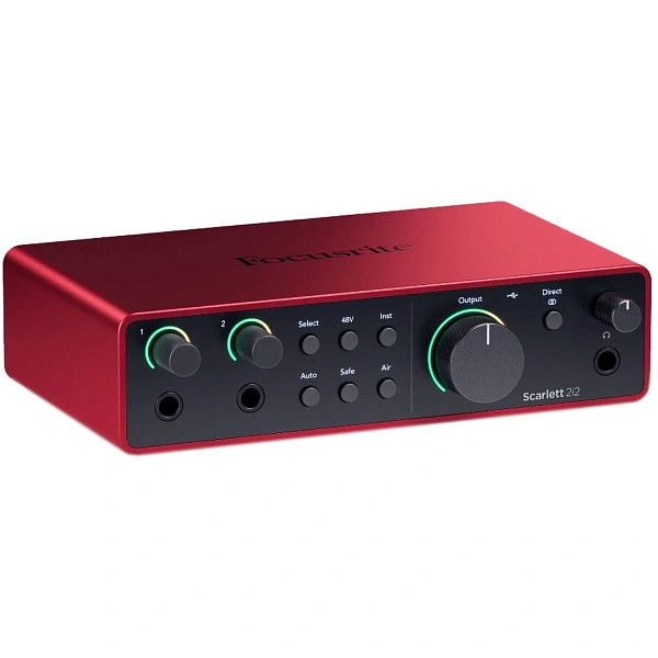 Аудиоинтерфейс Focusrite Scarlett 2i2 4th gen