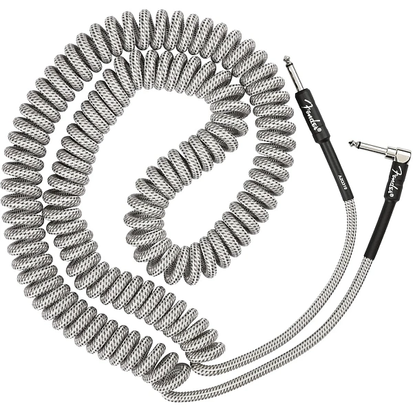 Инструментальный кабель Fender 30″ Professional Series Coil Cable White Tweed