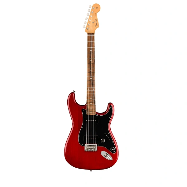 Электрогитара Fender Noventa Stratocaster PF Crimson Red Transparent