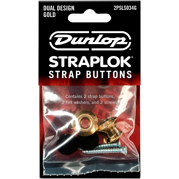 Стреплоки Dunlop 2PSLS034G Straplok Dual Design