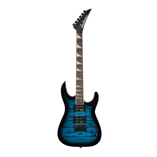Электрогитара Jackson JS20 Dinky DKQ 2PT AH Transparent Blue