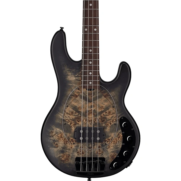 Бас-гитара Sterling by MusicMan StingRay Ray34PB Trans Black
