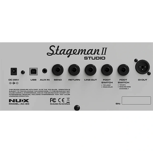 Комбоусилитель Nux AC-60 Stageman II