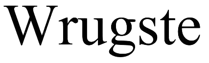 Wrugste